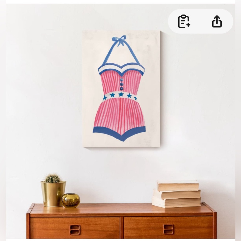 Canvas wall art